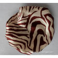 Fashion Zebra Print Double Layer Extra Large Shower Cap (JST-NCS093)